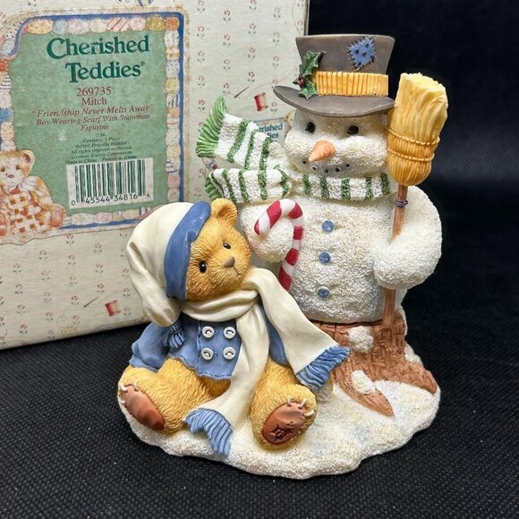 CHERISHED Teddies “Friendship Never Melts Away” figurine - Picture 1 of 4